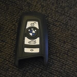 BMW Key Fob in Black and White